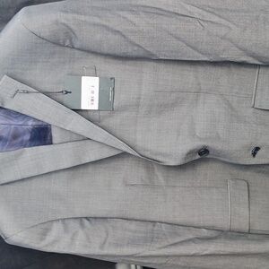 Ted baker London charcoal plain suit size 40